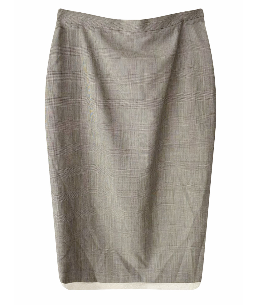 CHRISTIAN DIOR PRE-OWNED Серая полиамидовая юбка миди, фото 1