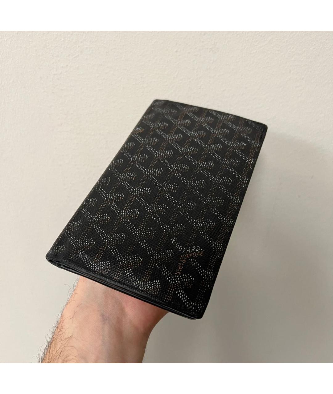 GOYARD Антрацитовый кошелек, фото 2