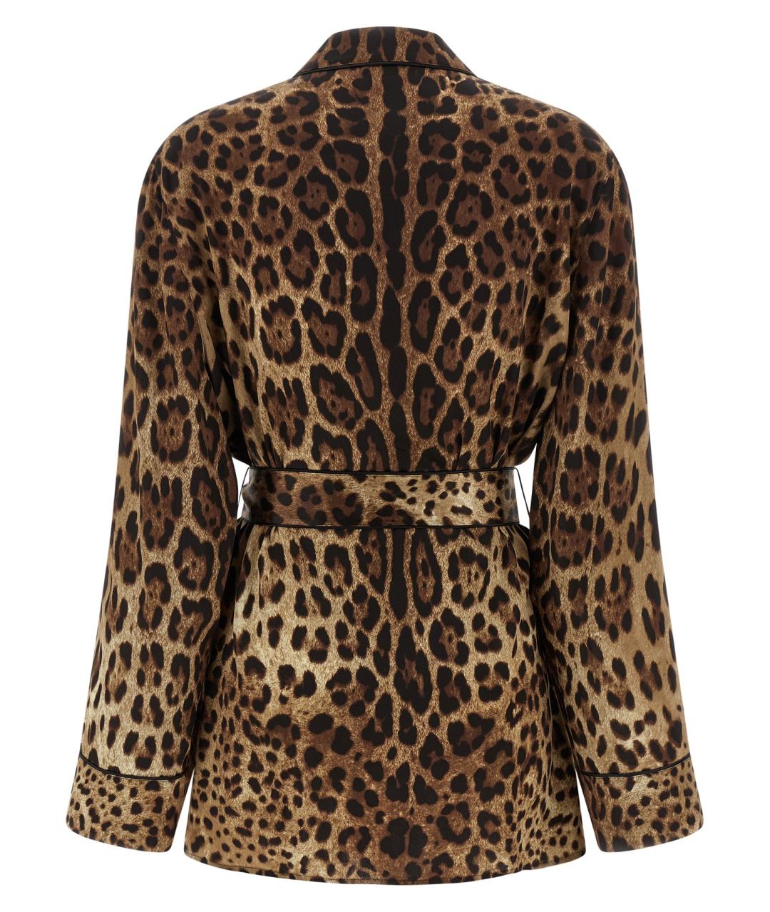 DOLCE&GABBANA Мульти шелковая блузы, фото 2