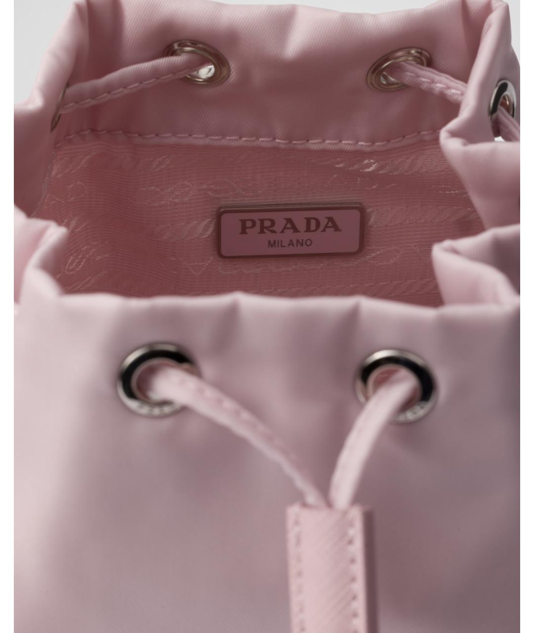 PRADA Розовая сумка тоут, фото 8