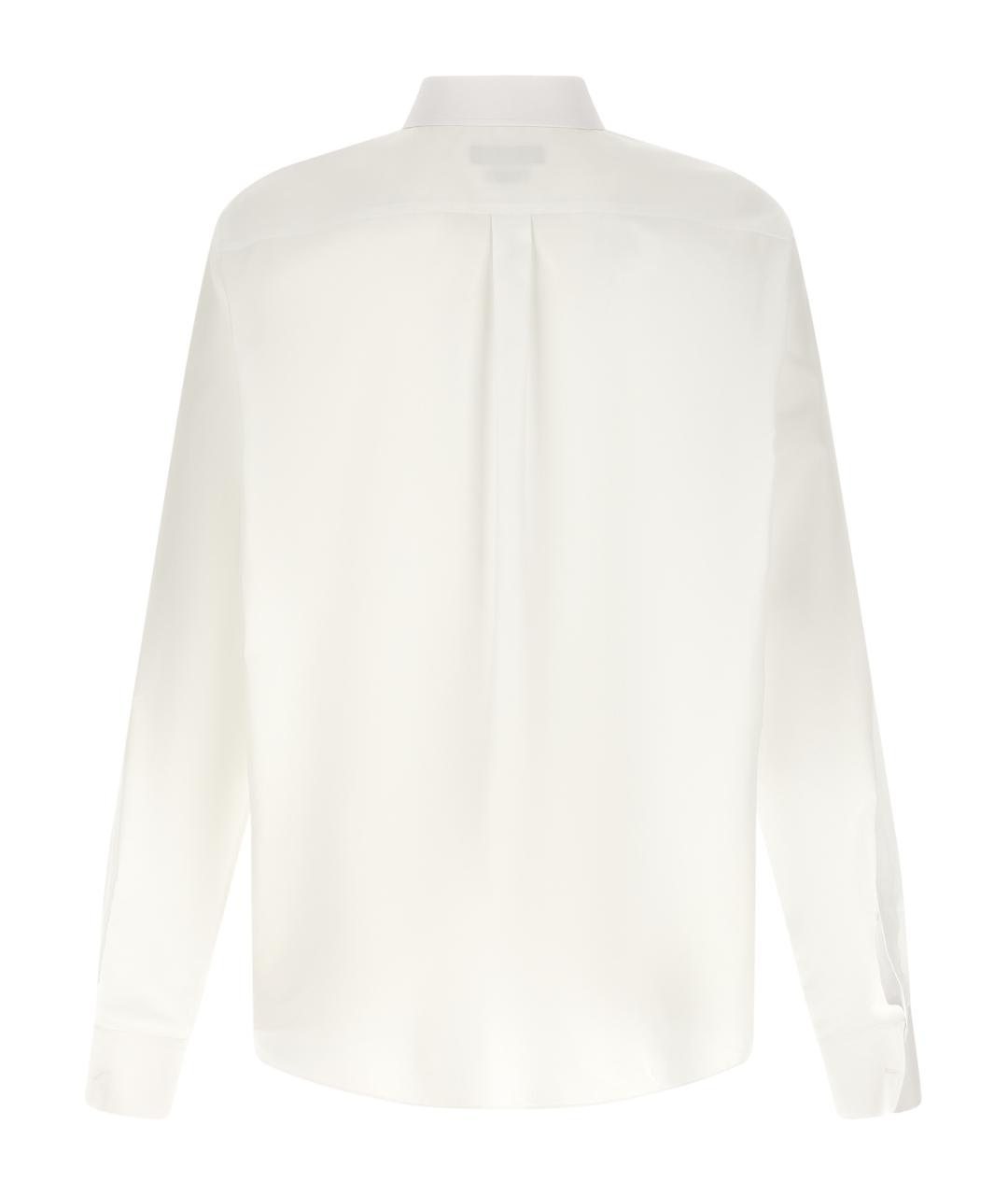 DOLCE&GABBANA Белая хлопковая кэжуал рубашка, фото 2