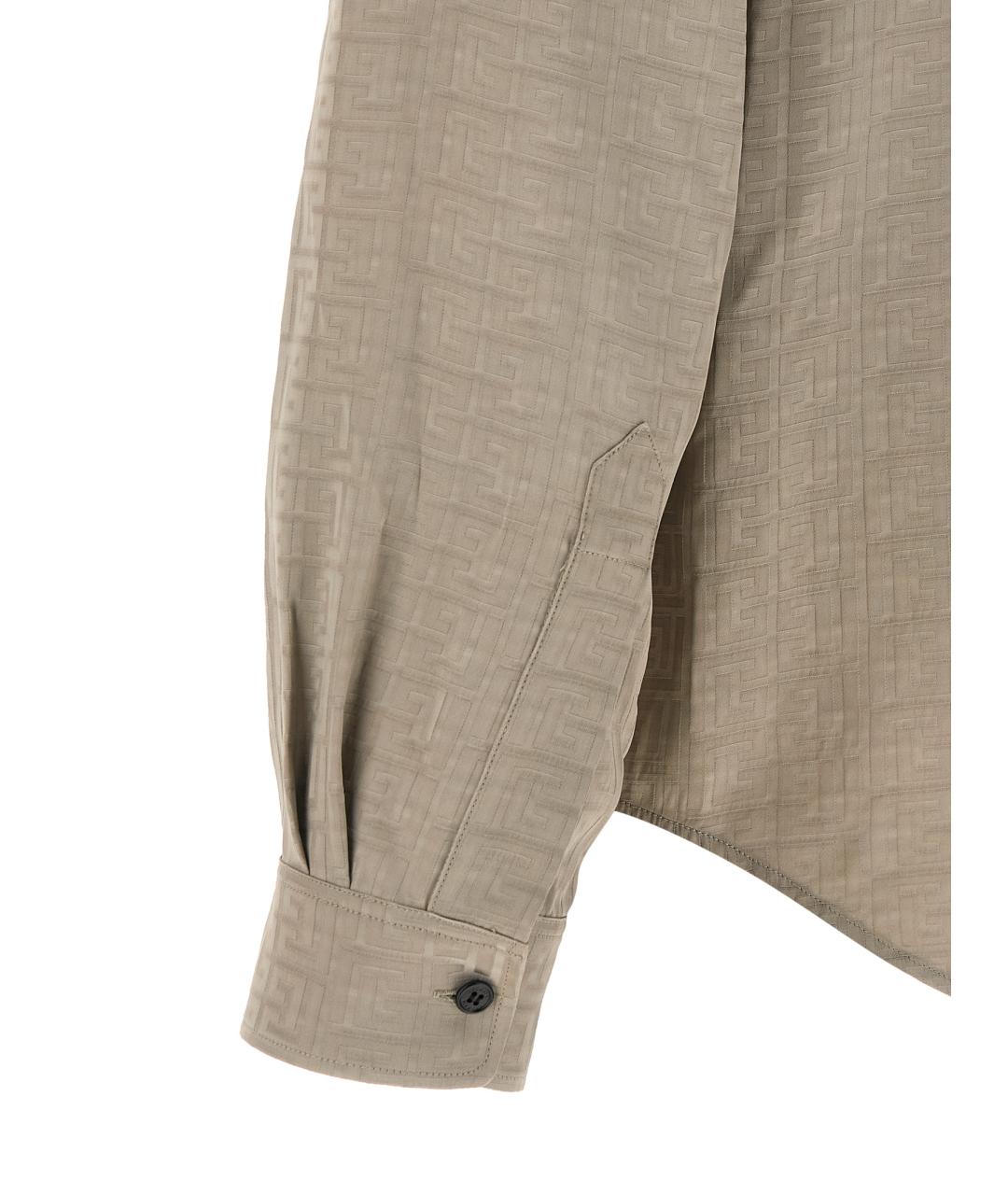 BALMAIN Бежевая кэжуал рубашка, фото 4