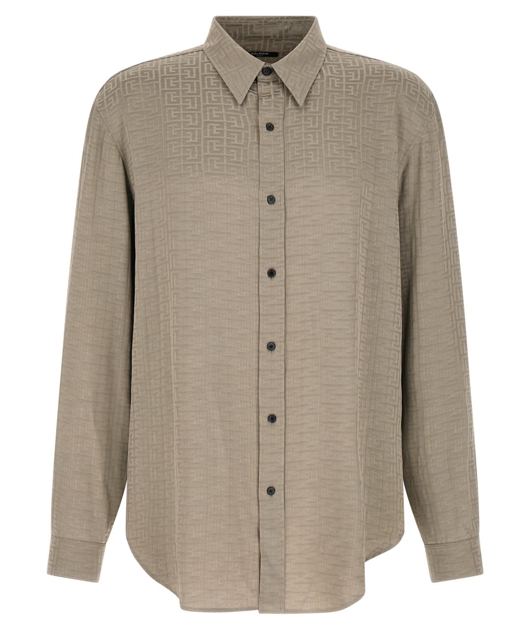 BALMAIN Бежевая кэжуал рубашка, фото 1