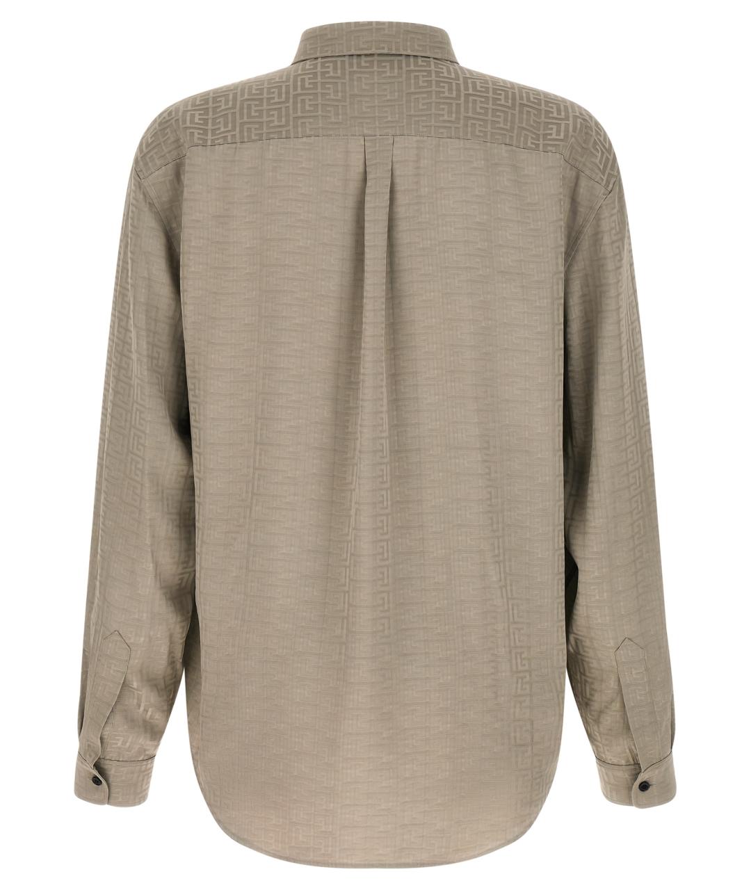 BALMAIN Бежевая кэжуал рубашка, фото 2