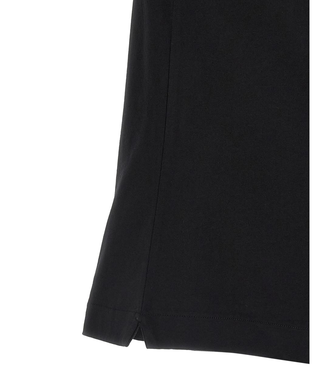 OFF-WHITE Черная хлопковая футболка, фото 4