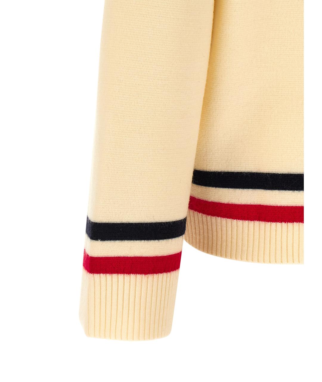 MARNI Бежевый шерстяной джемпер / свитер, фото 4