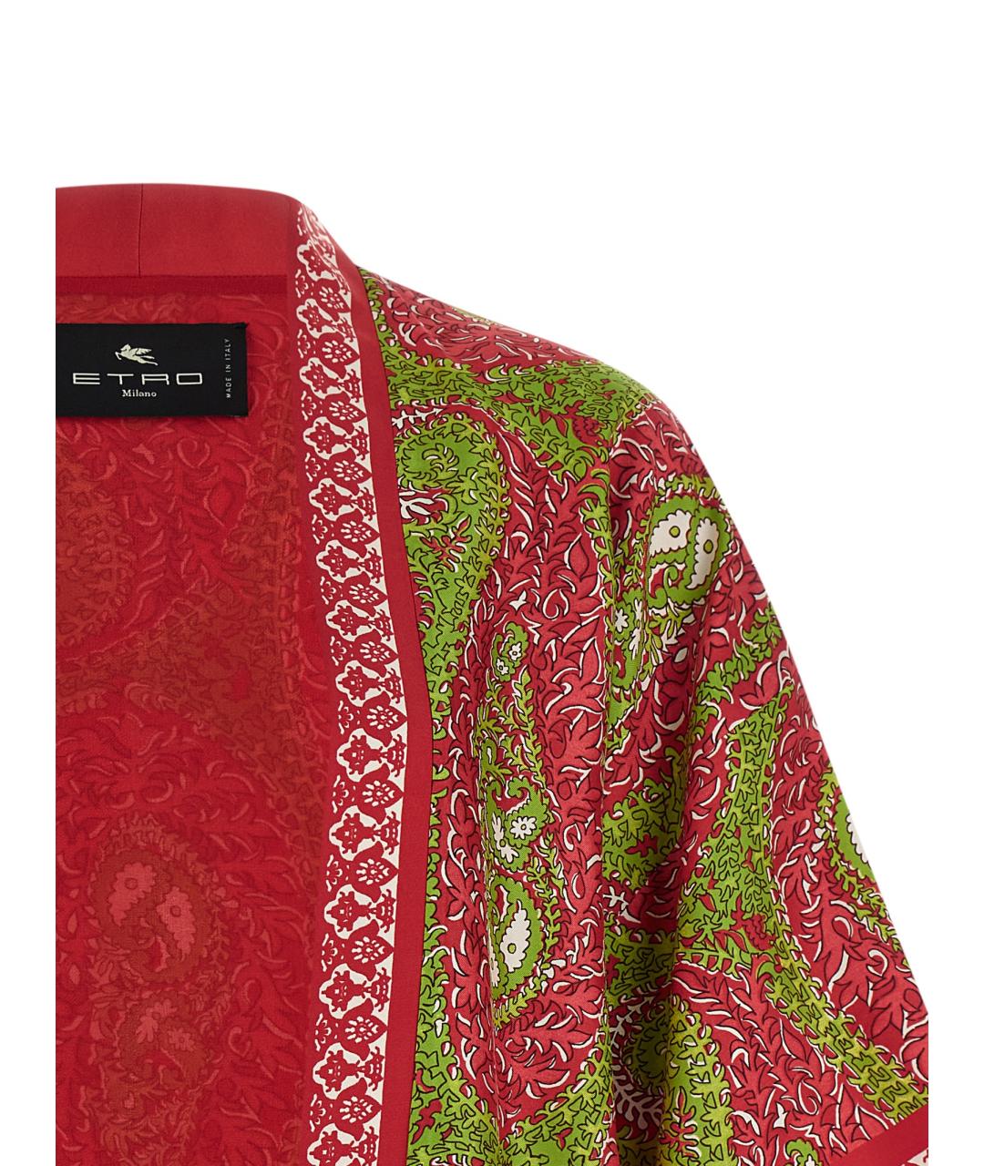 ETRO Мульти шелковый кардиган, фото 3