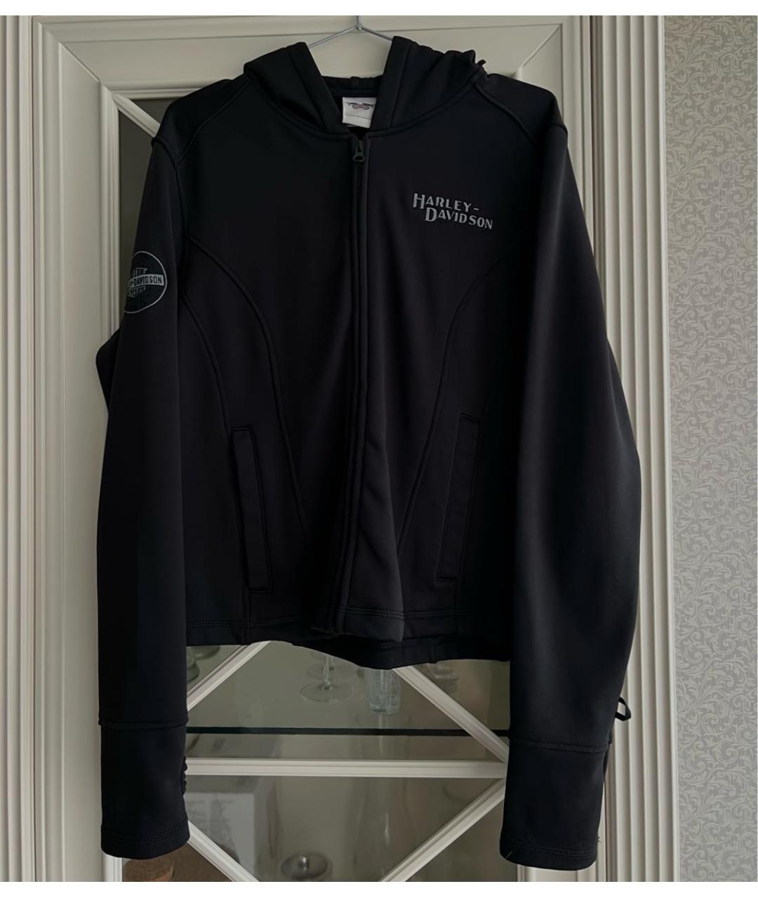 Harley Davidson Черная кожаная куртка, фото 7