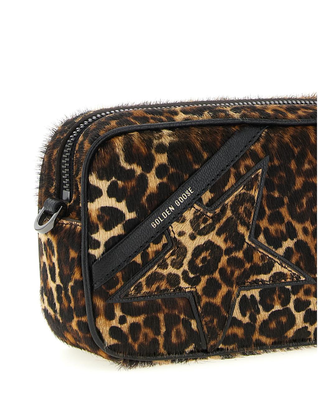 GOLDEN GOOSE DELUXE BRAND Мульти кожаная сумка через плечо, фото 3