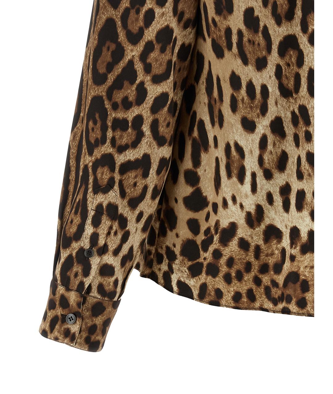 DOLCE&GABBANA Коричневая блузы, фото 4