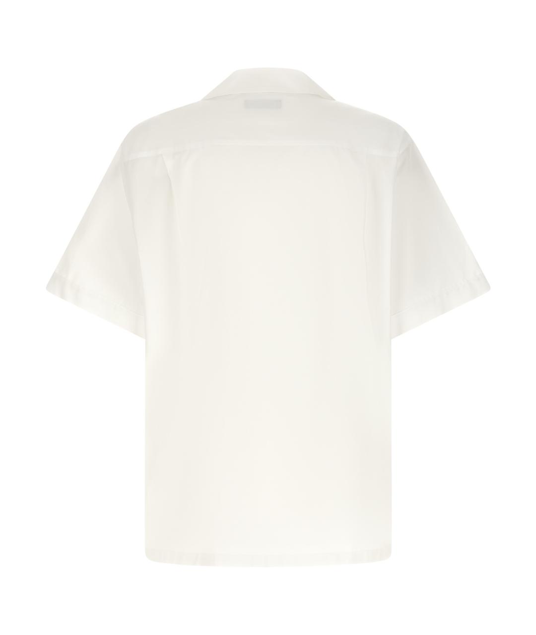 DOLCE&GABBANA Белая хлопковая кэжуал рубашка, фото 2