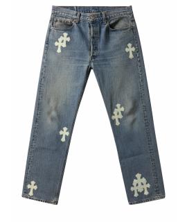 CHROME HEARTS Прямые джинсы