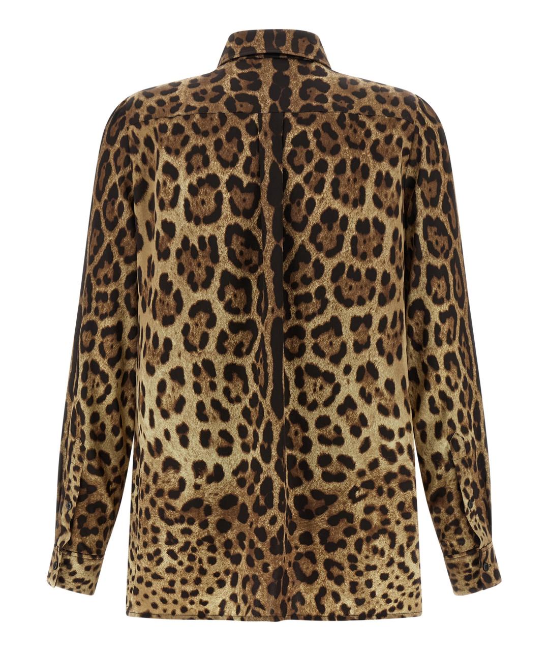 DOLCE&GABBANA Мульти шелковая рубашка, фото 2