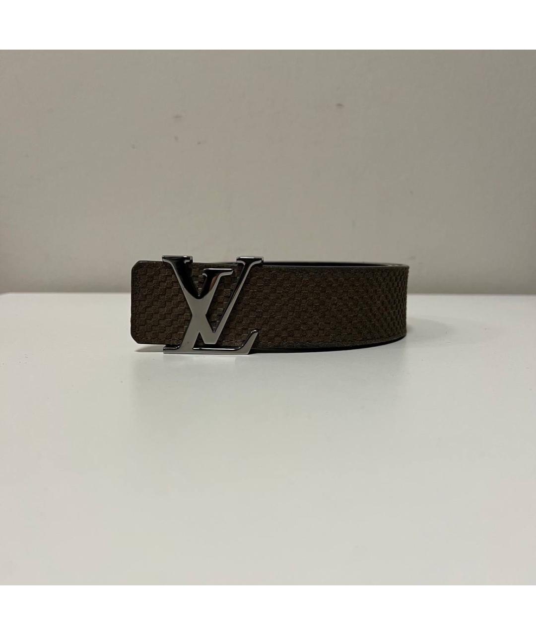 LOUIS VUITTON Коричневый ремень, фото 6
