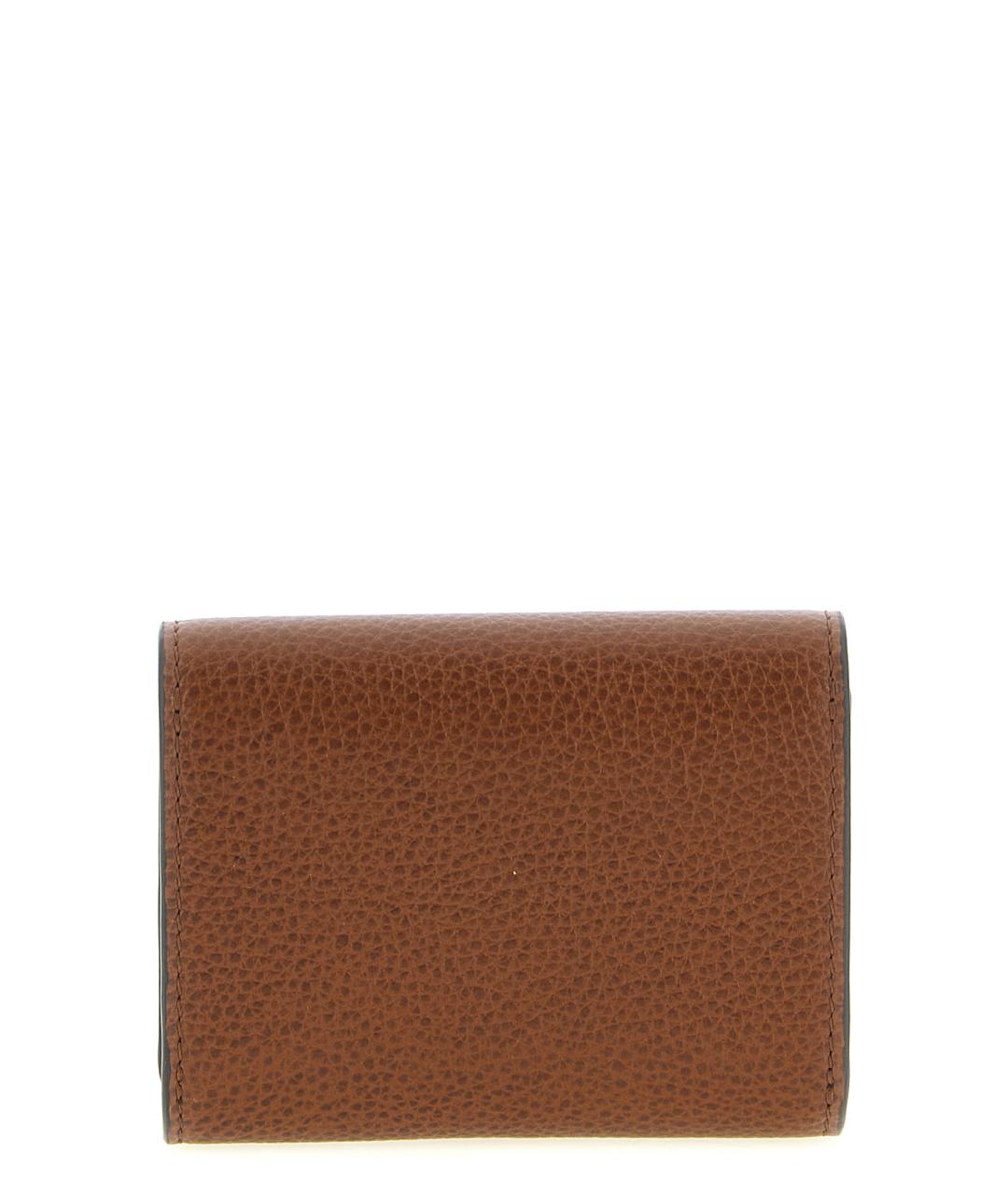 MULBERRY Коричневый кожаный кошелек, фото 2