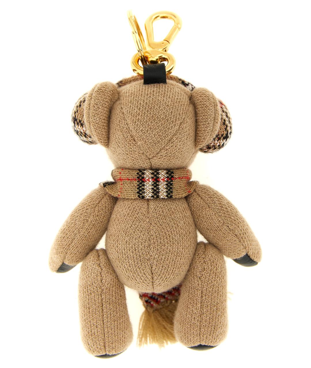 BURBERRY Бежевый брелок, фото 2