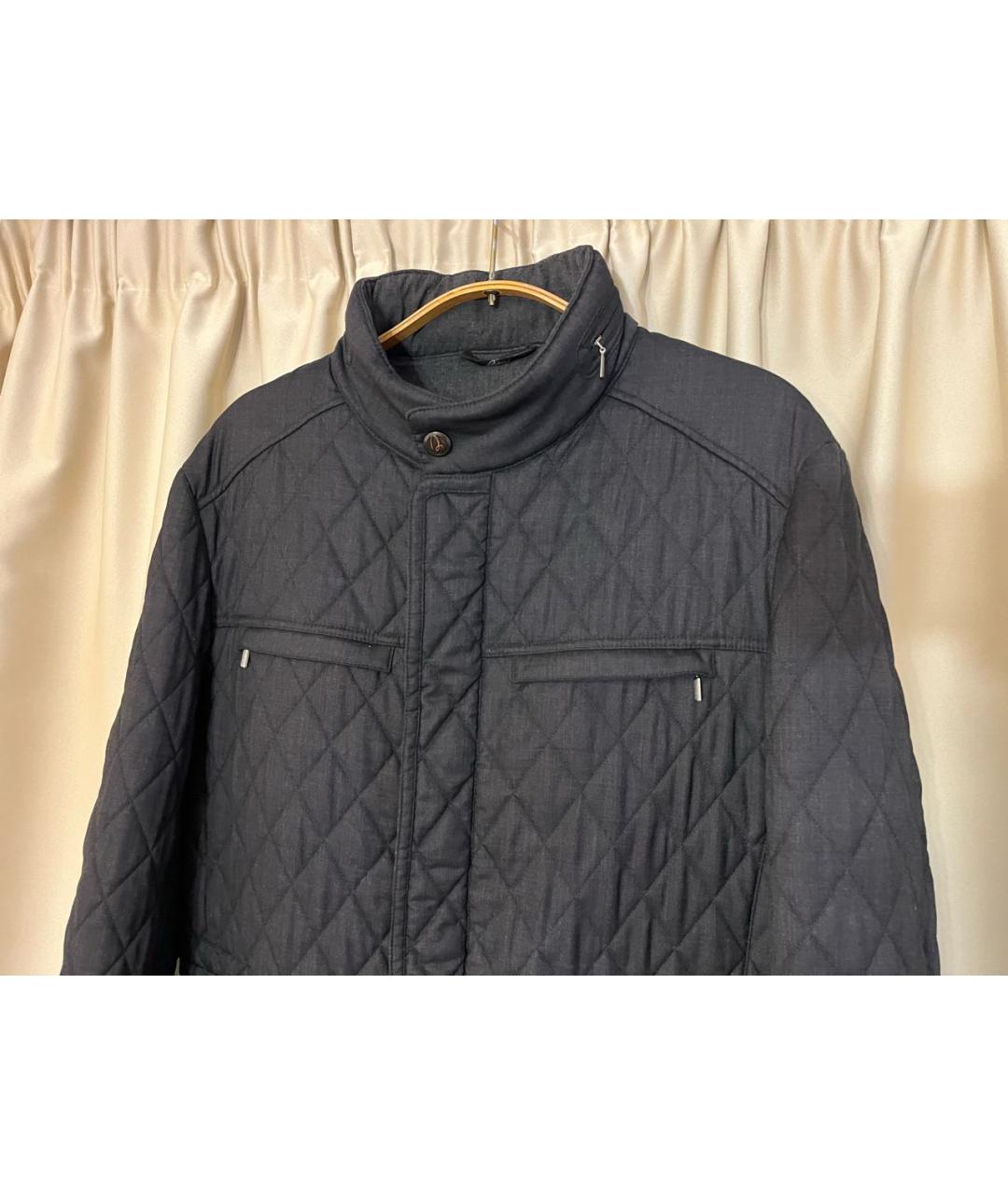 BRIONI Черная шерстяная куртка, фото 3