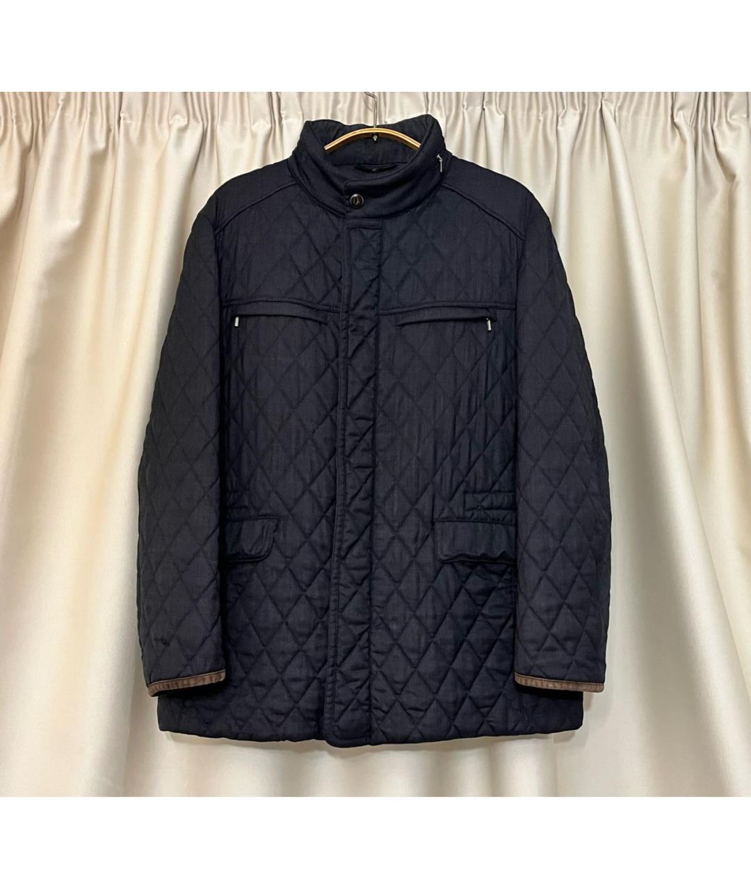 BRIONI Черная шерстяная куртка, фото 2