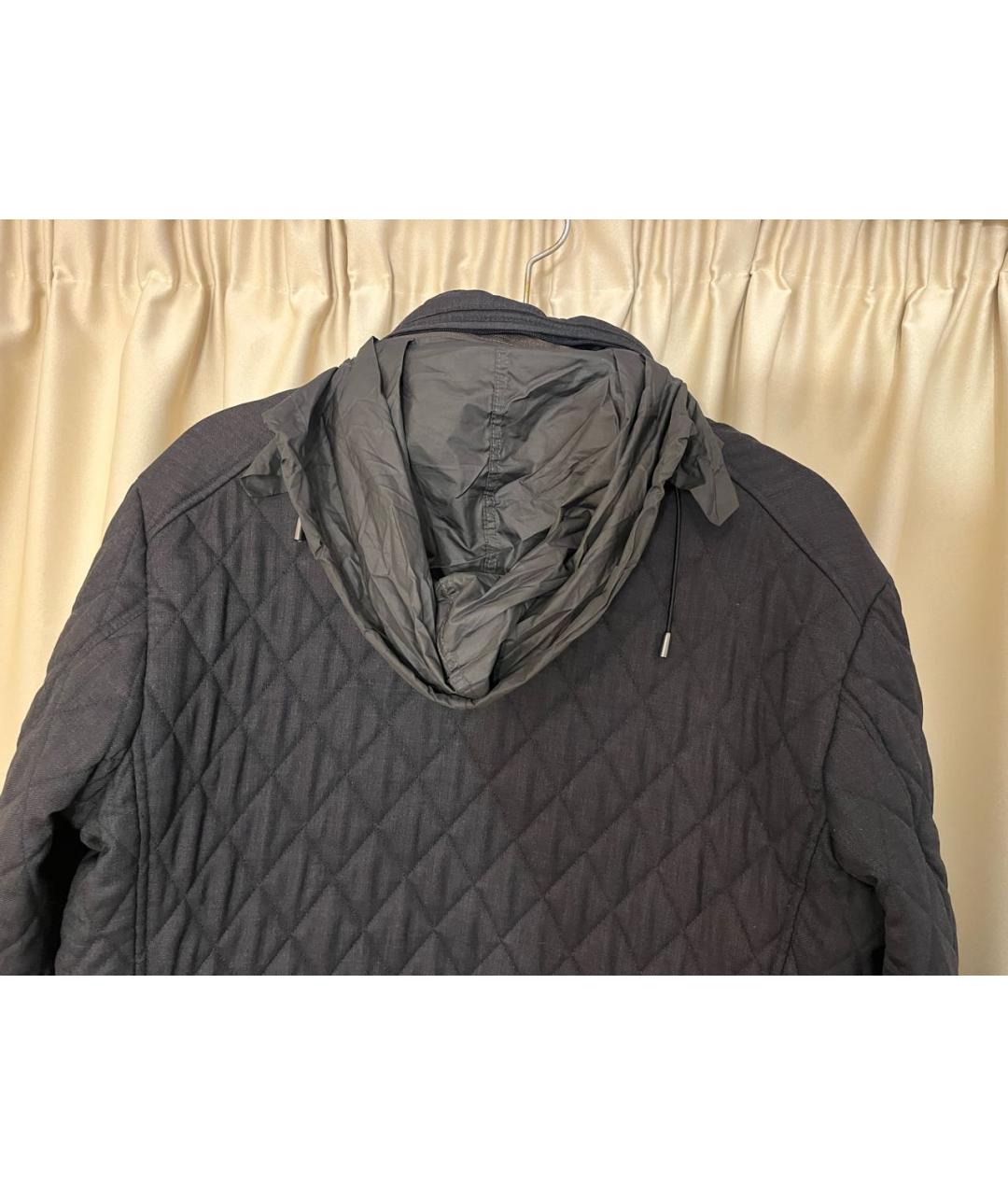 BRIONI Черная шерстяная куртка, фото 7