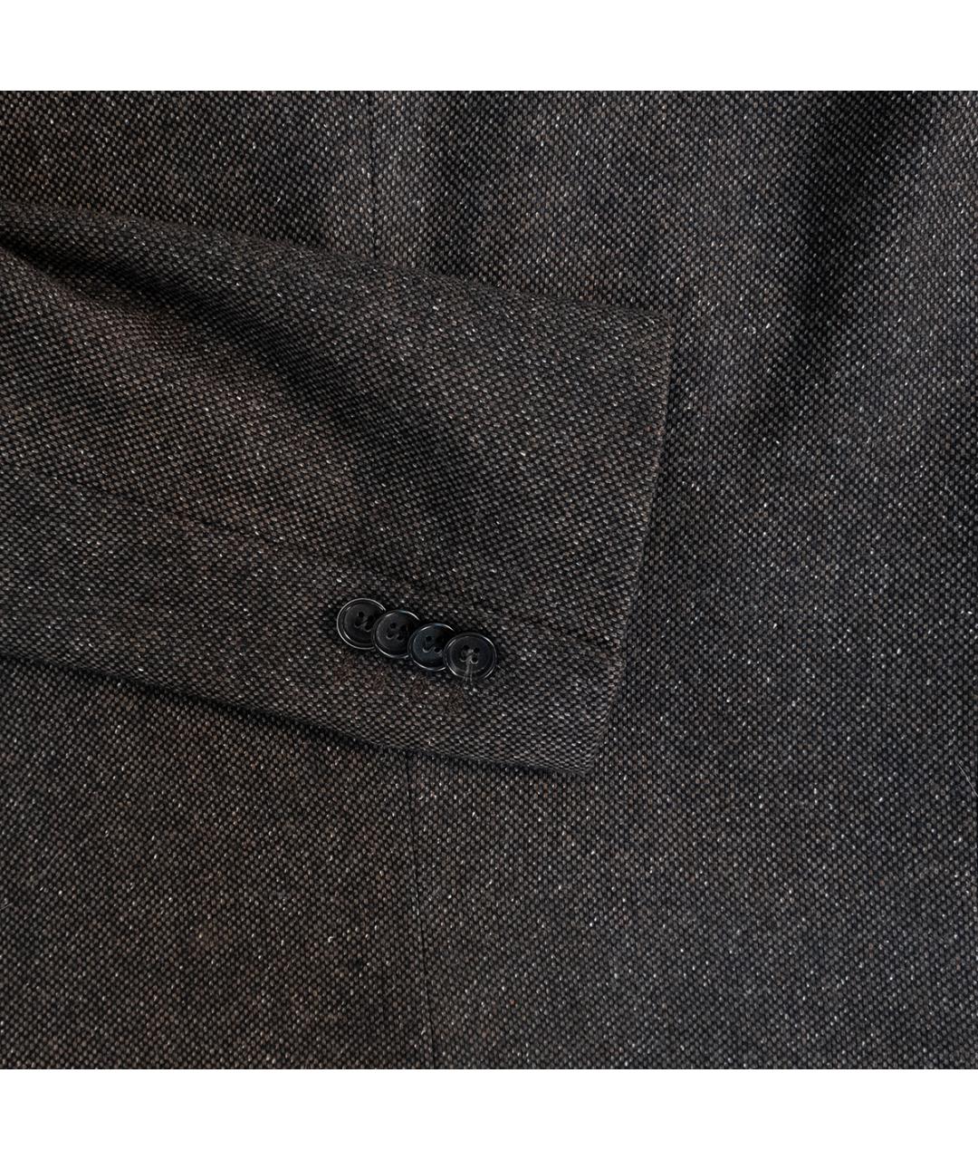 HUGO BOSS Коричневый шерстяной пиджак, фото 5