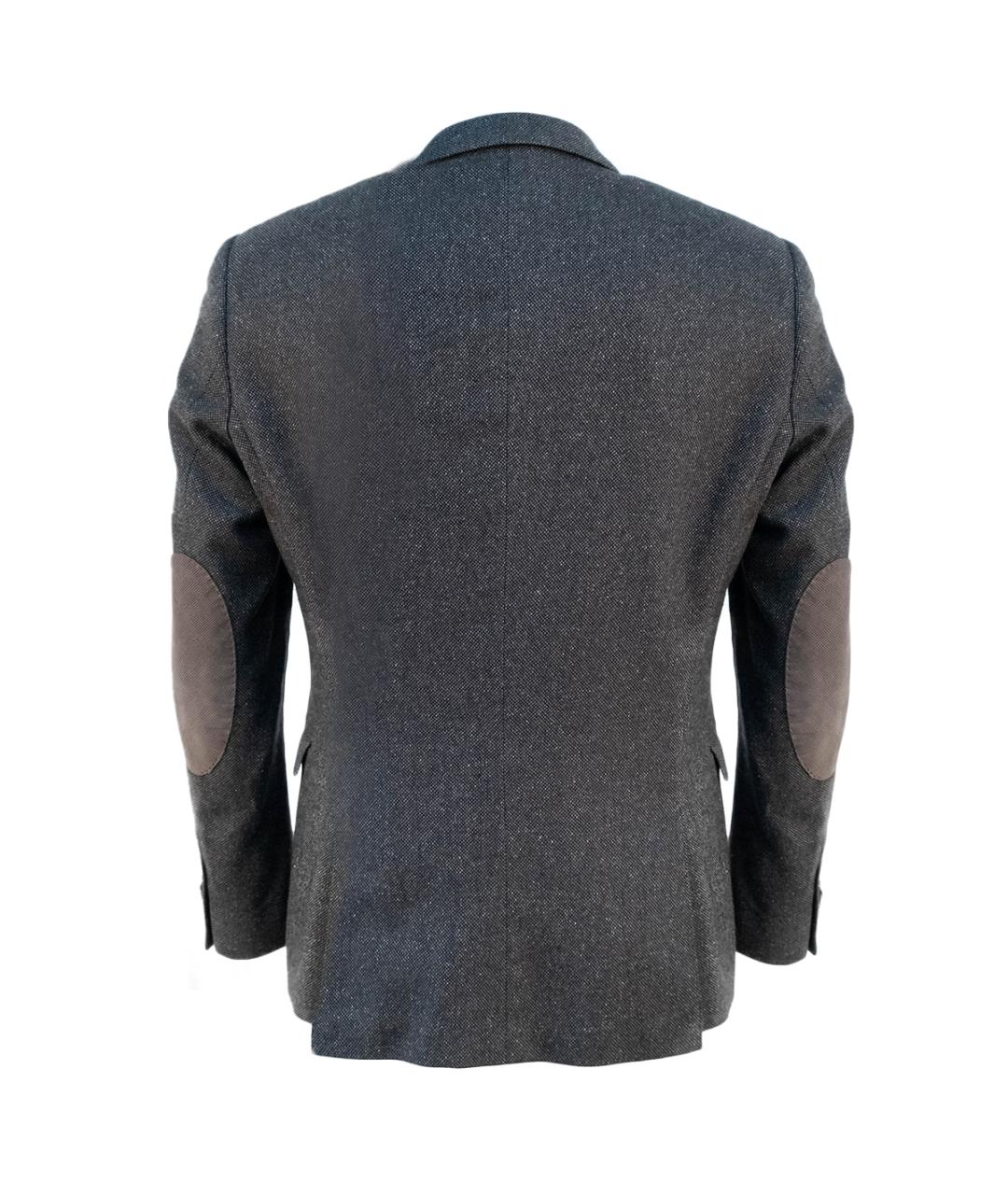 HUGO BOSS Коричневый шерстяной пиджак, фото 2