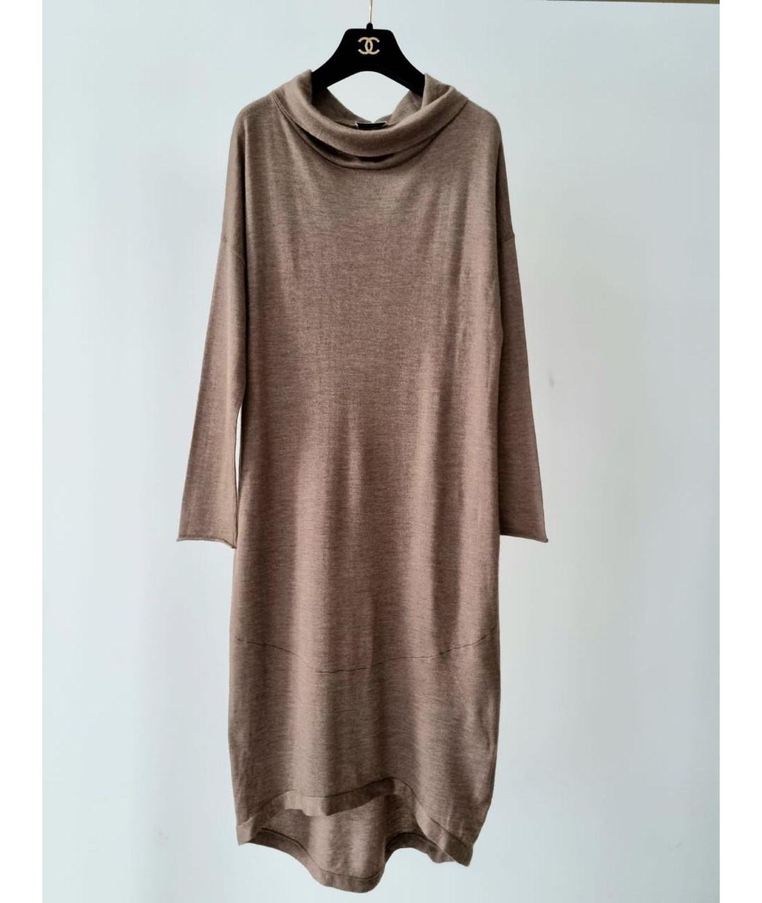 BRUNELLO CUCINELLI Коричневый кардиган, фото 6