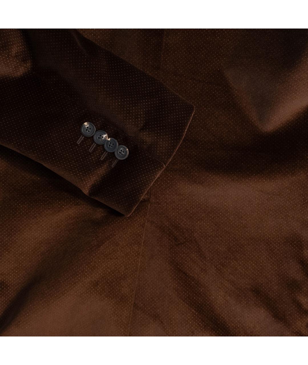 GIVENCHY Коричневый бархатный пиджак, фото 5