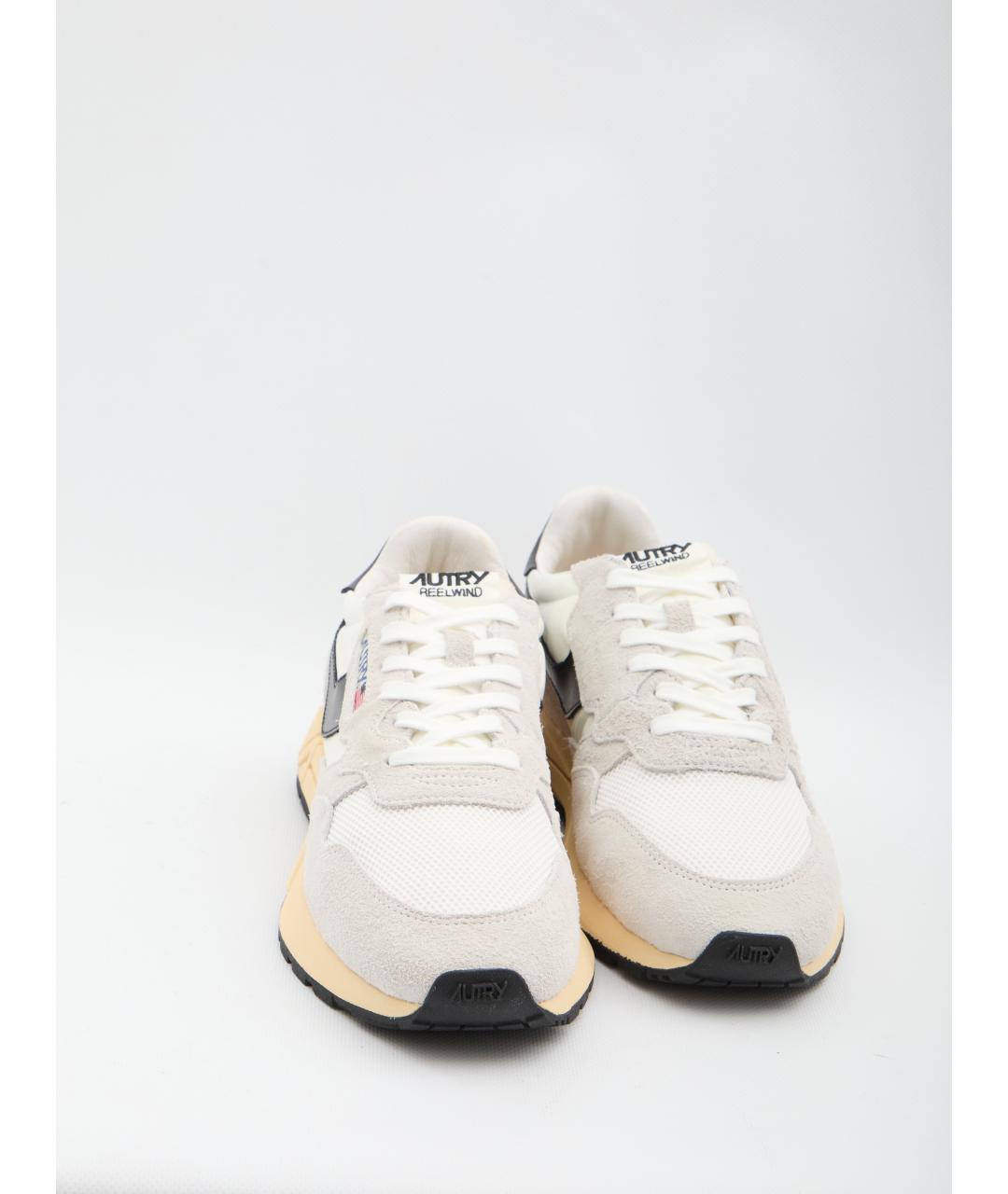 AUTRY Белые замшевые низкие кроссовки / кеды, фото 5