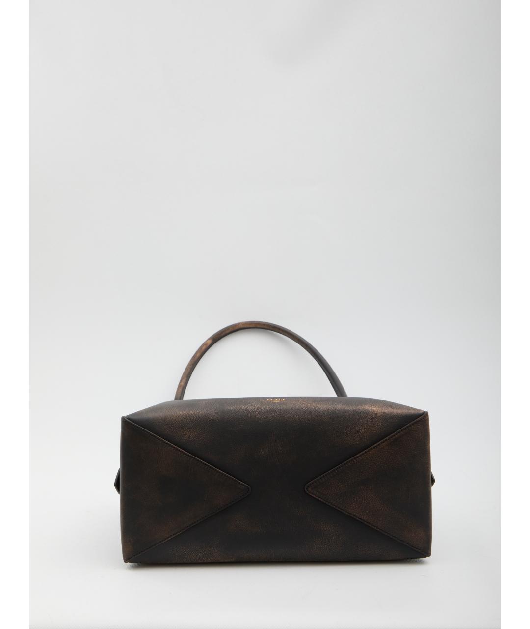 ALAIA Коричневая кожаная сумка через плечо, фото 3