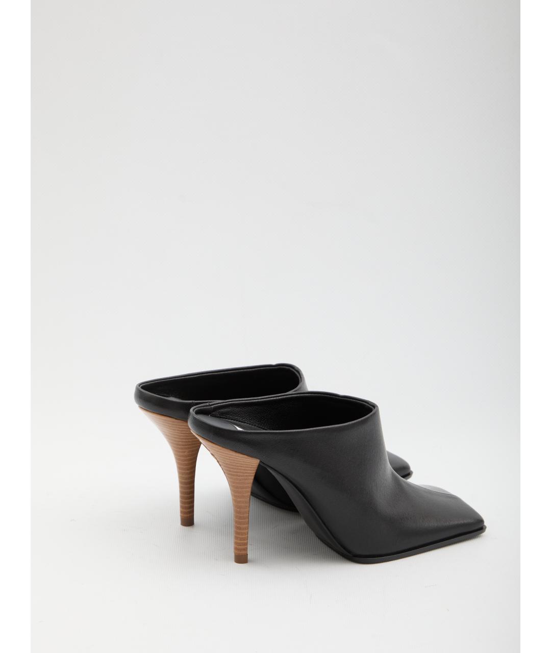 ALAIA Черные кожаные туфли, фото 3