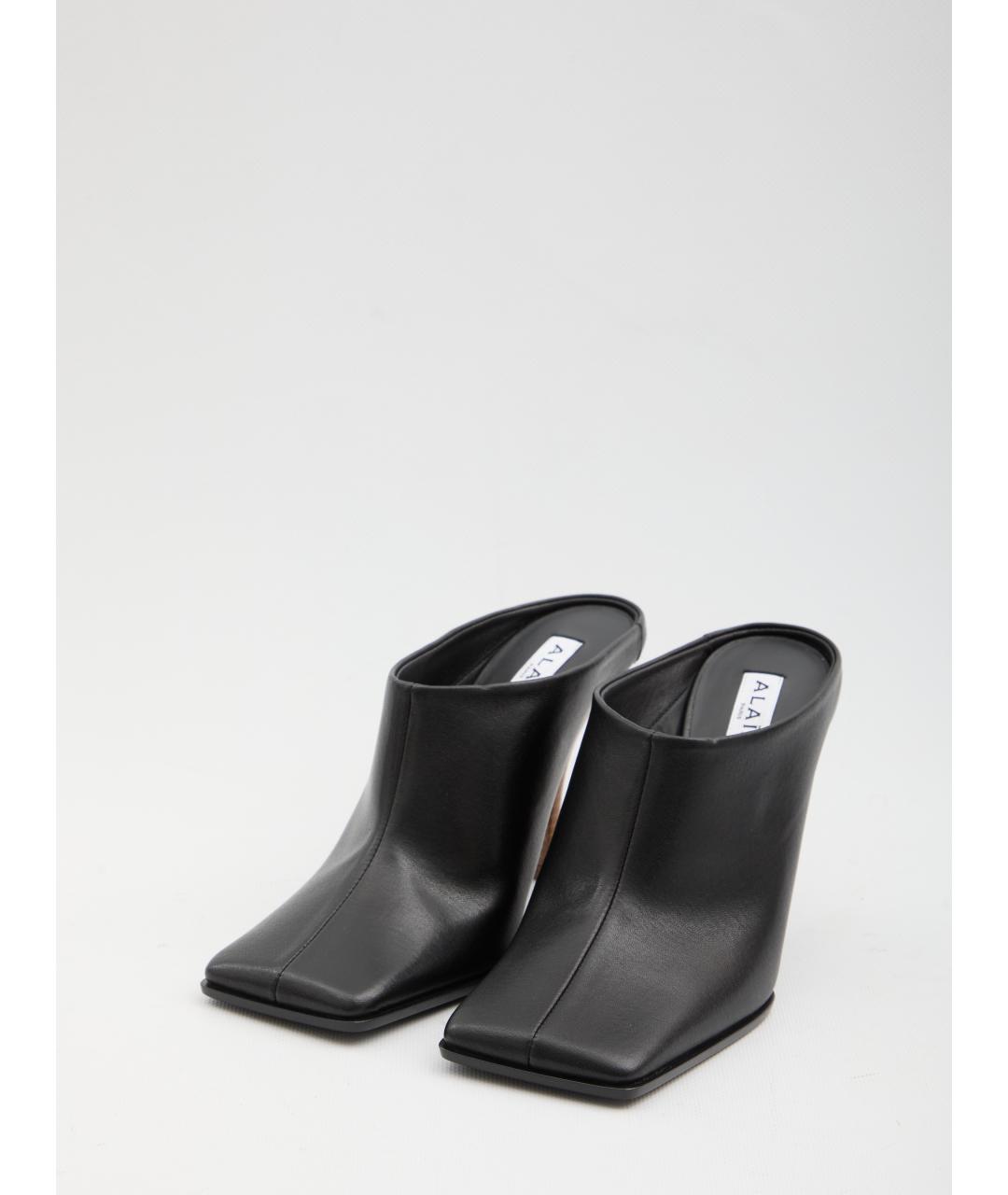 ALAIA Черные кожаные туфли, фото 2