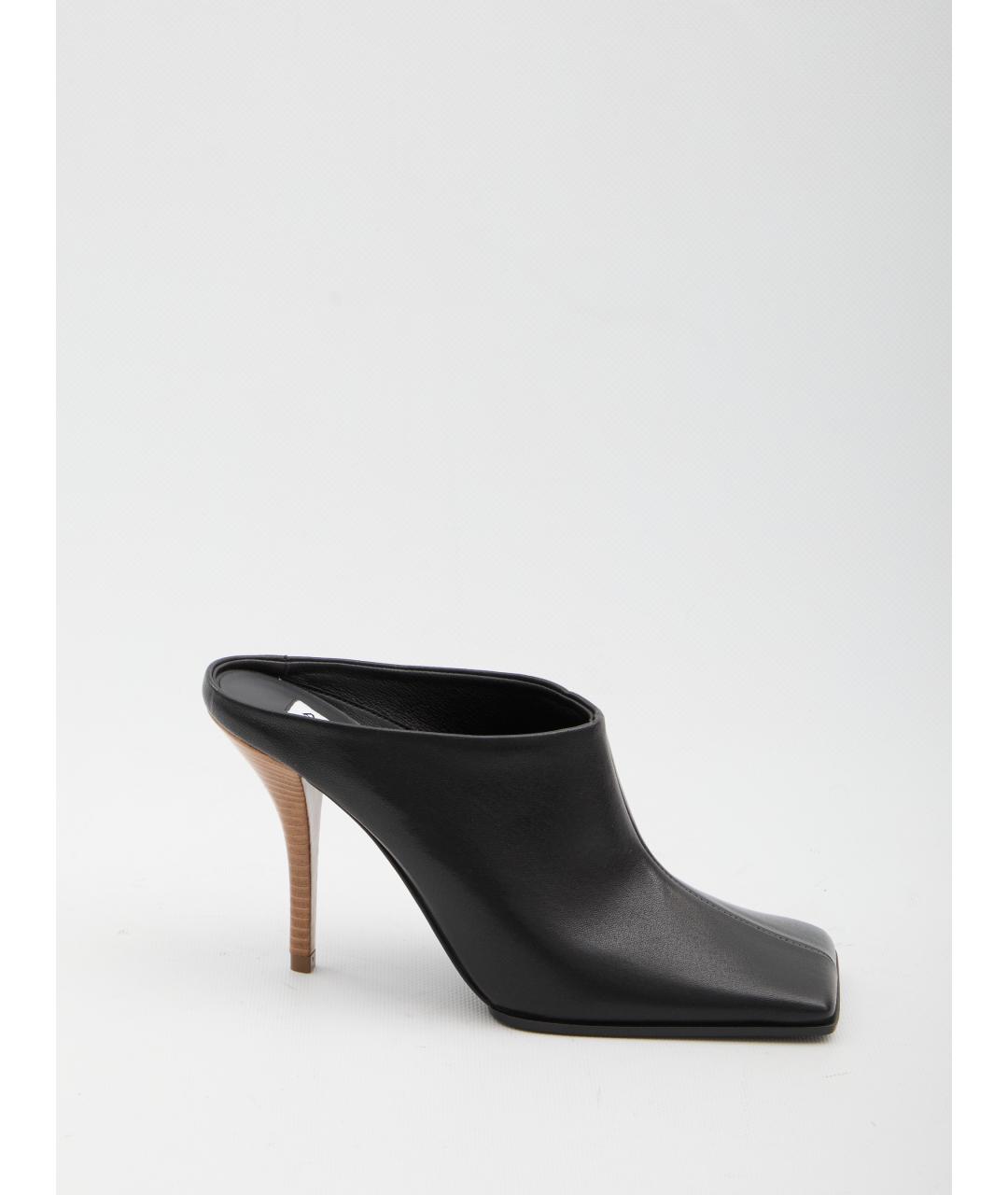 ALAIA Черные кожаные туфли, фото 6