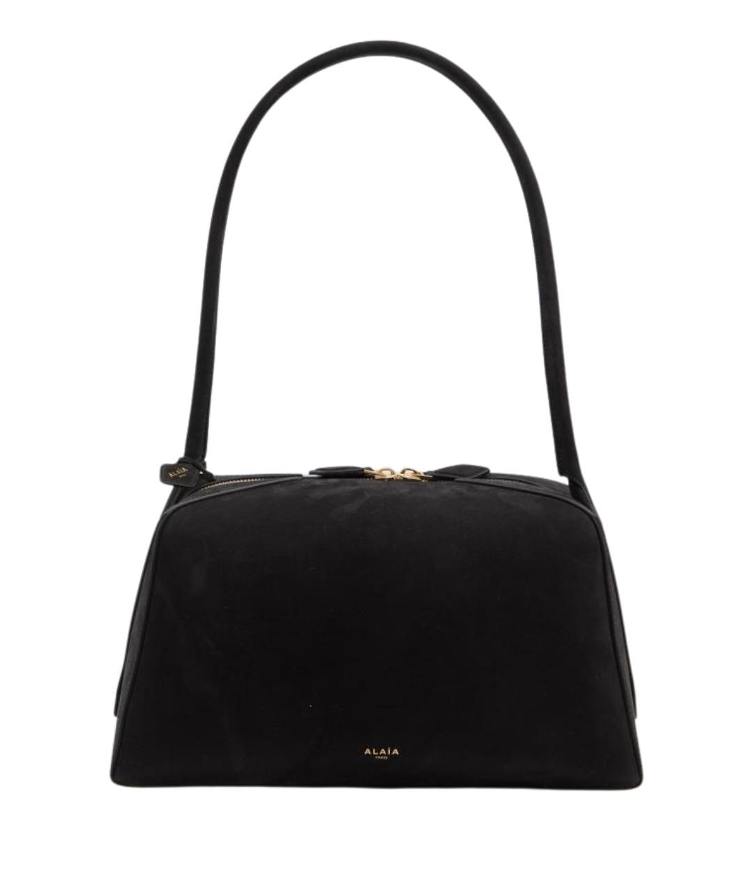 ALAIA Черная замшевая сумка через плечо, фото 1