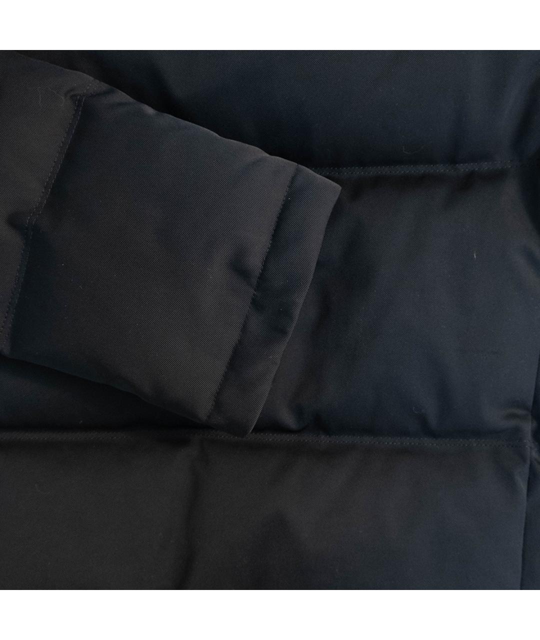 HUGO BOSS Черный полиэстеровый пуховик, фото 5