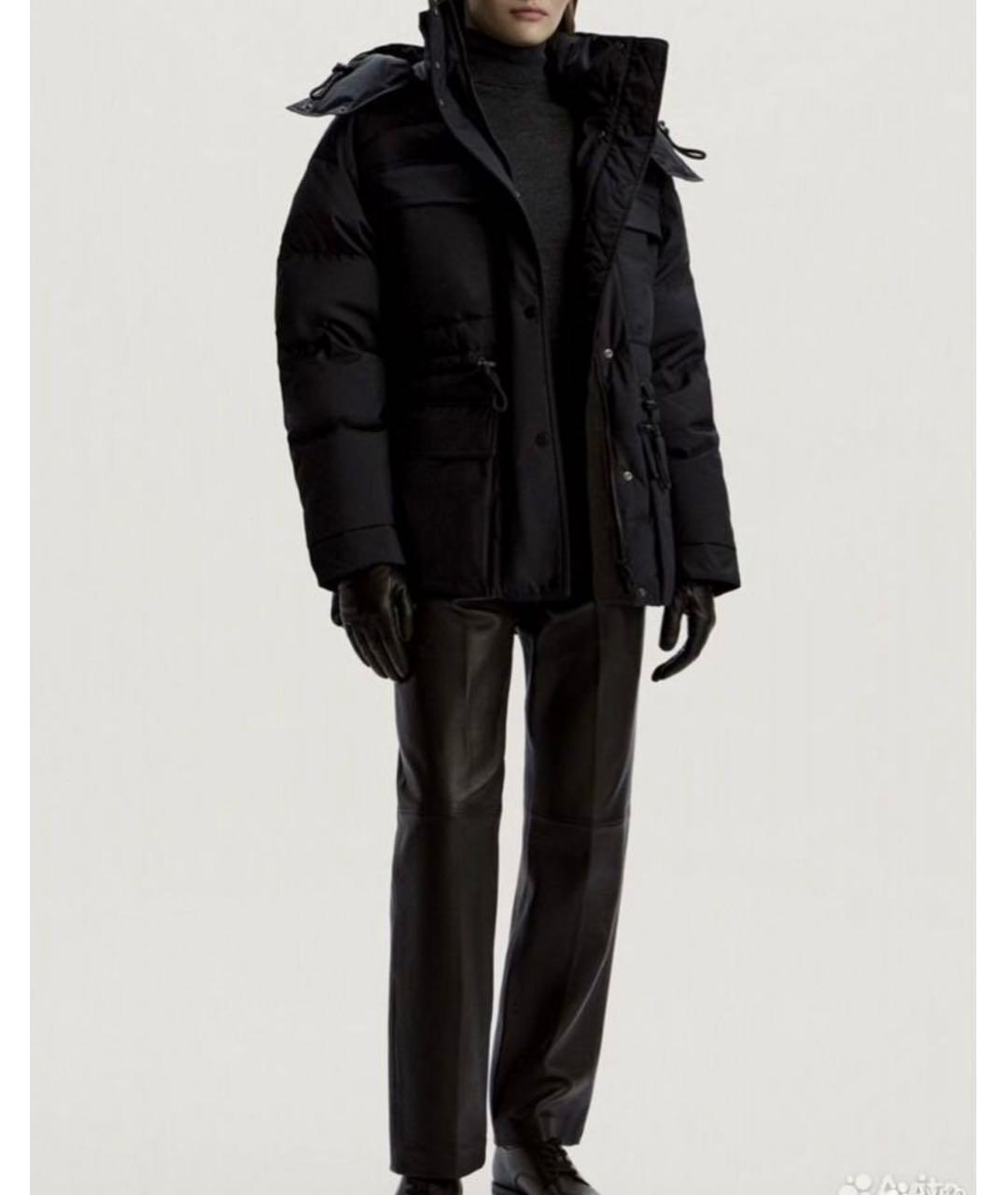 12 STOREEZ Черный полиэстеровый пуховик, фото 6