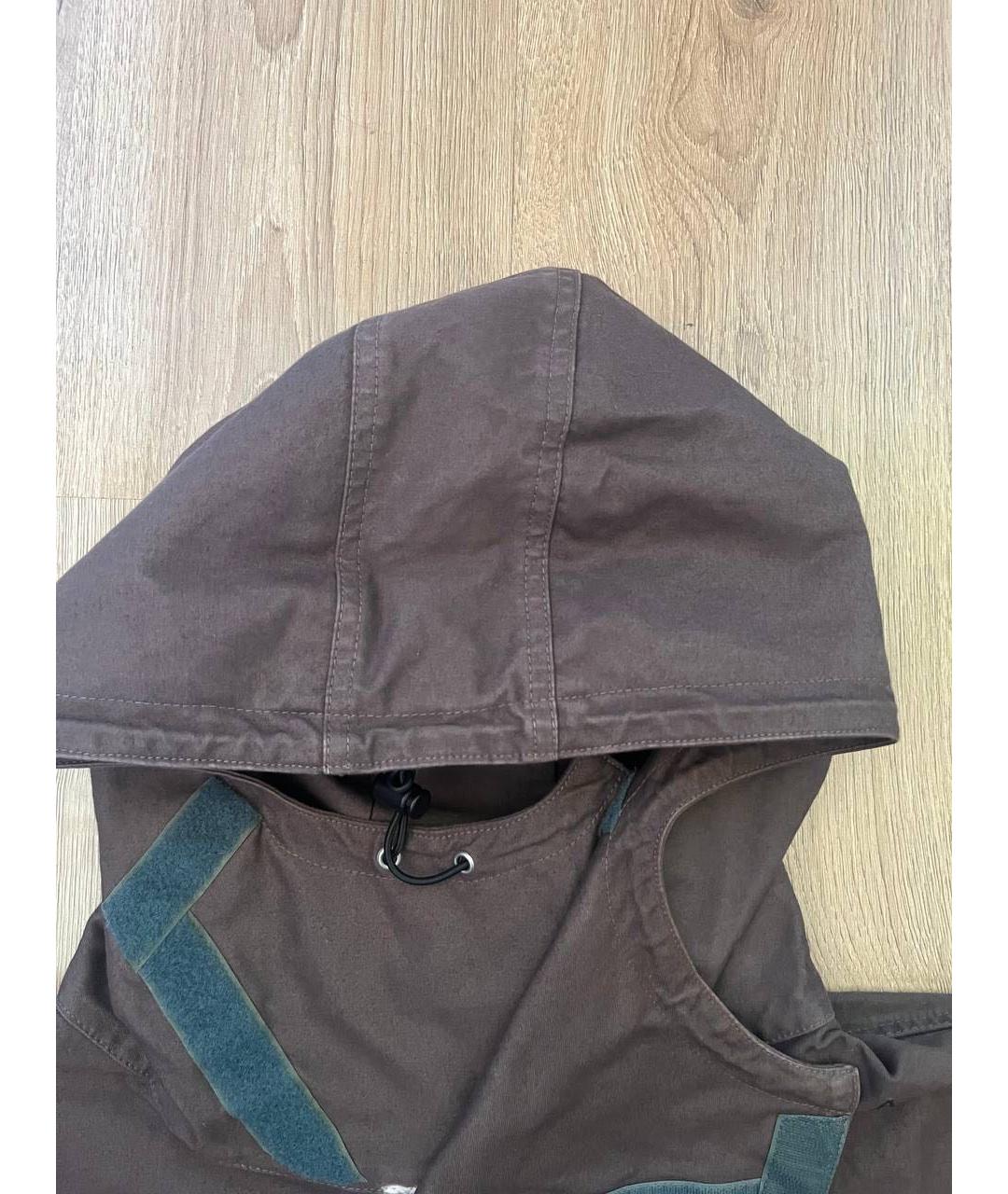 CAV EMPT Коричневая хлопковая куртка, фото 4