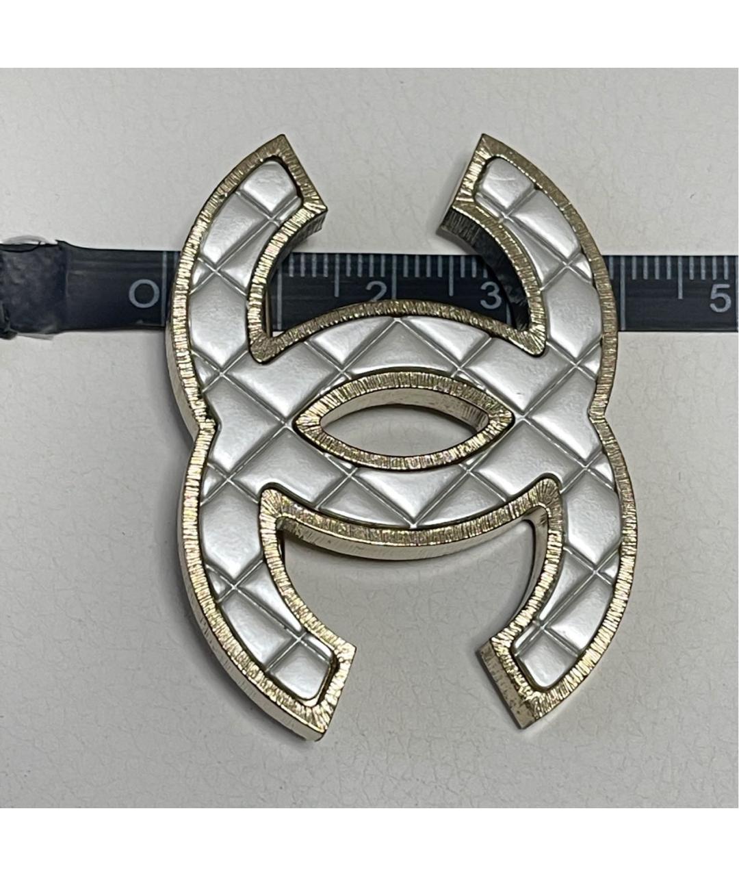 CHANEL Золотая металлическая булавка / брошь, фото 5