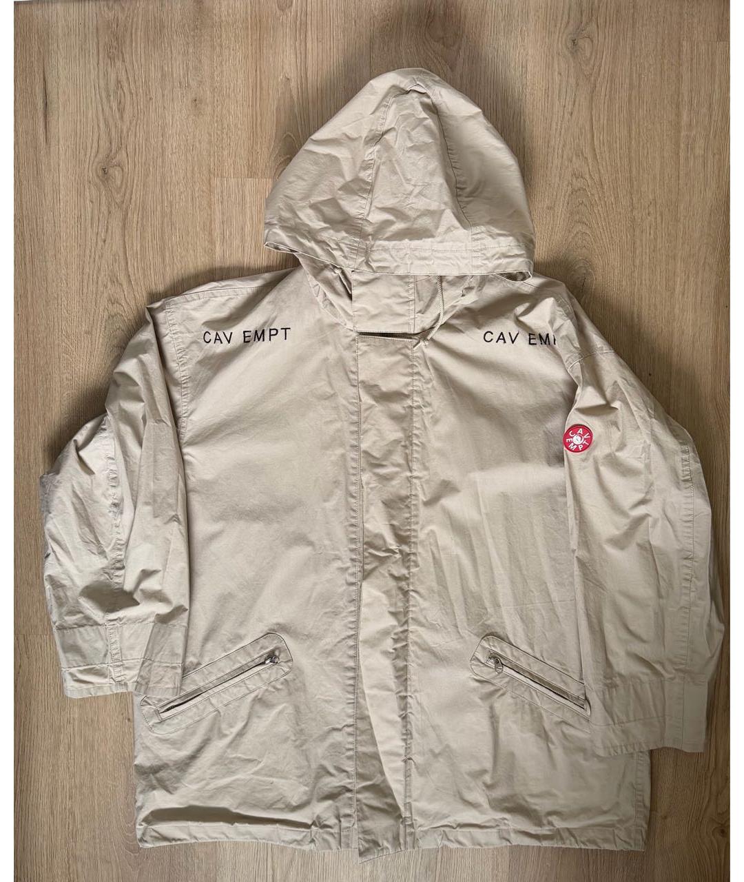 CAV EMPT Бежевая хлопковая куртка, фото 9