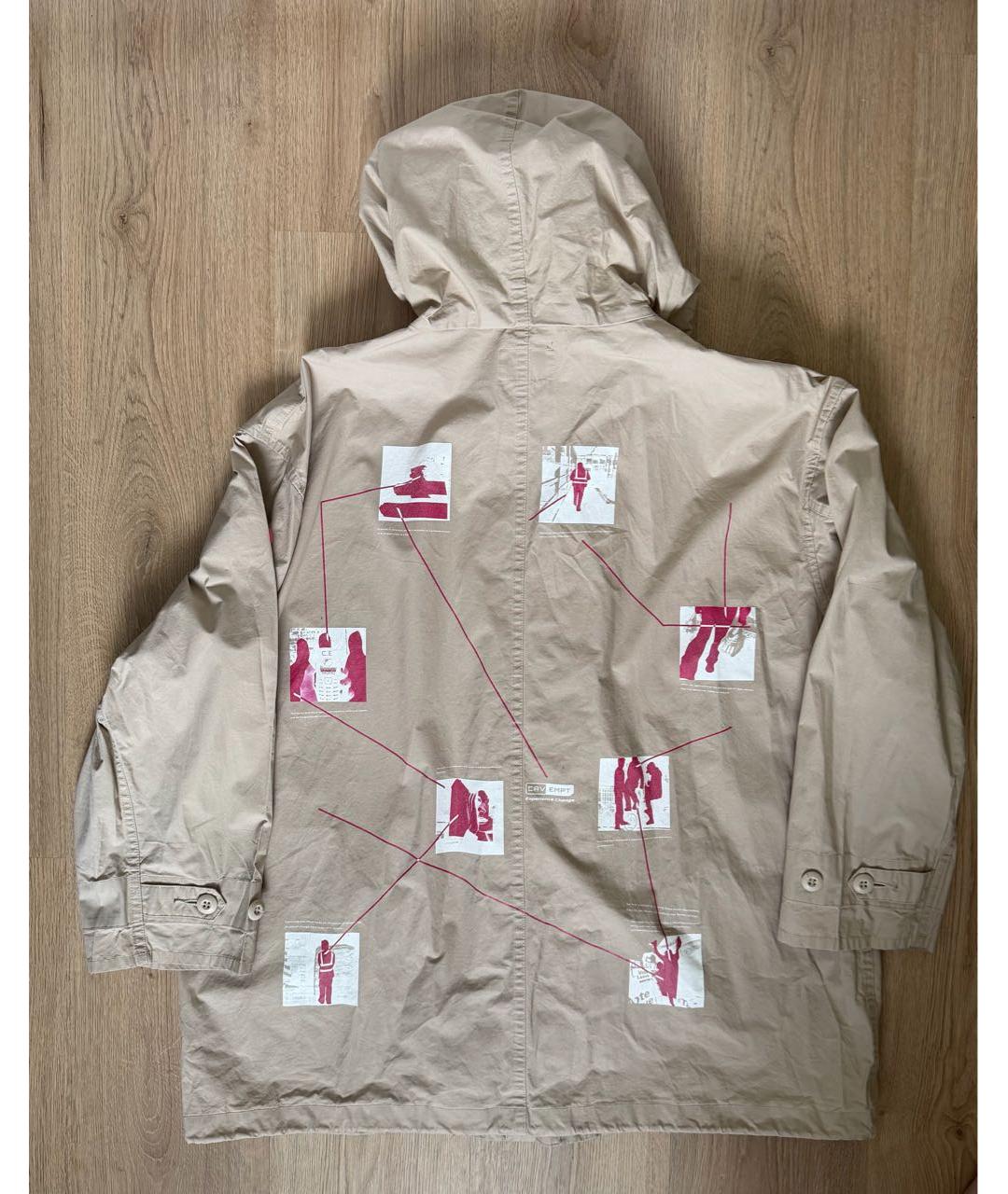 CAV EMPT Бежевая хлопковая куртка, фото 2