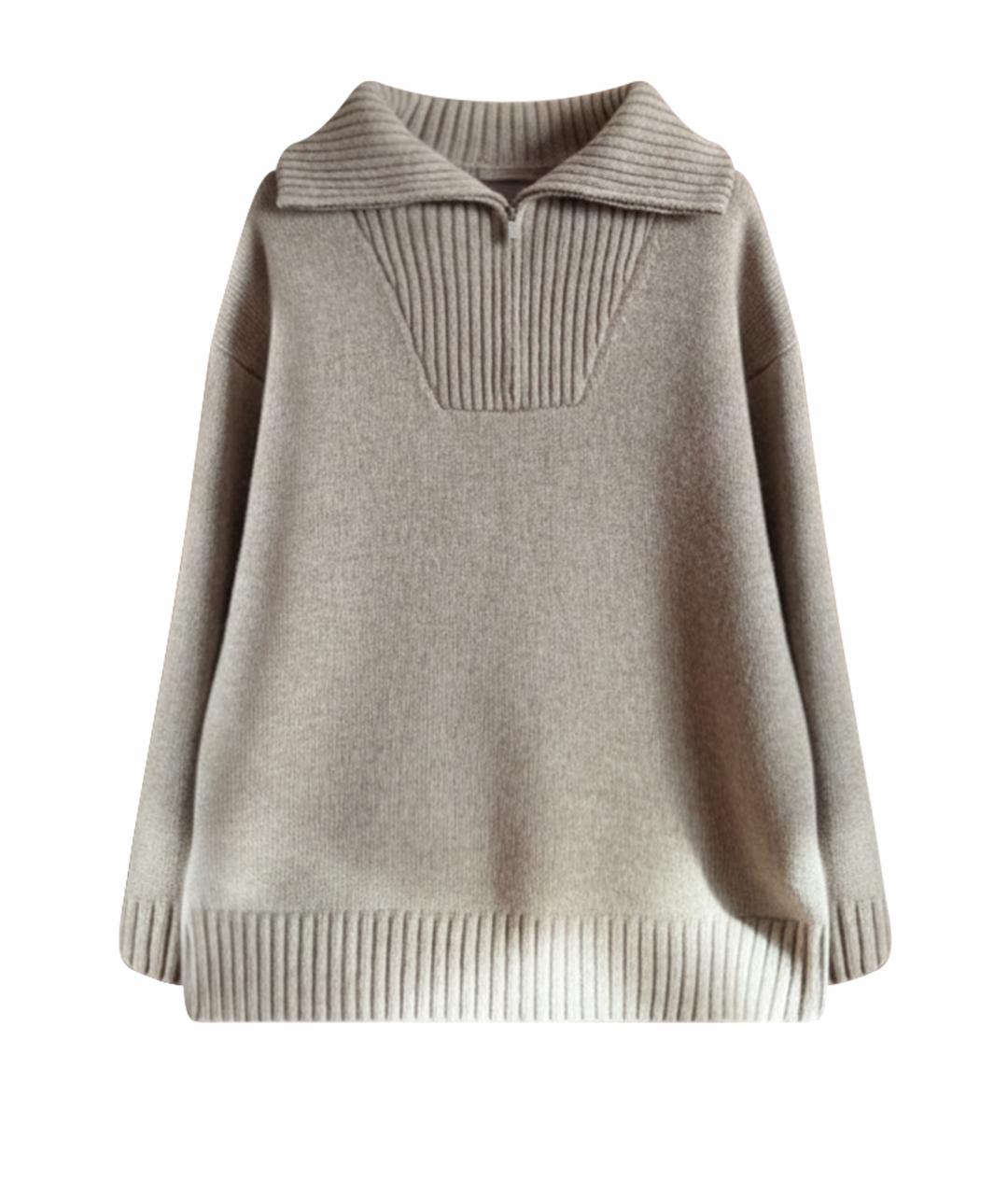 12 STOREEZ Бежевый шерстяной джемпер / свитер, фото 1