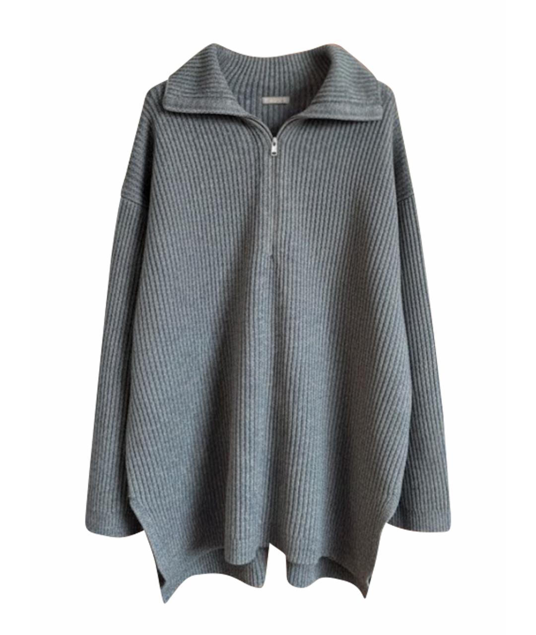 12 STOREEZ Серый шерстяной джемпер / свитер, фото 9