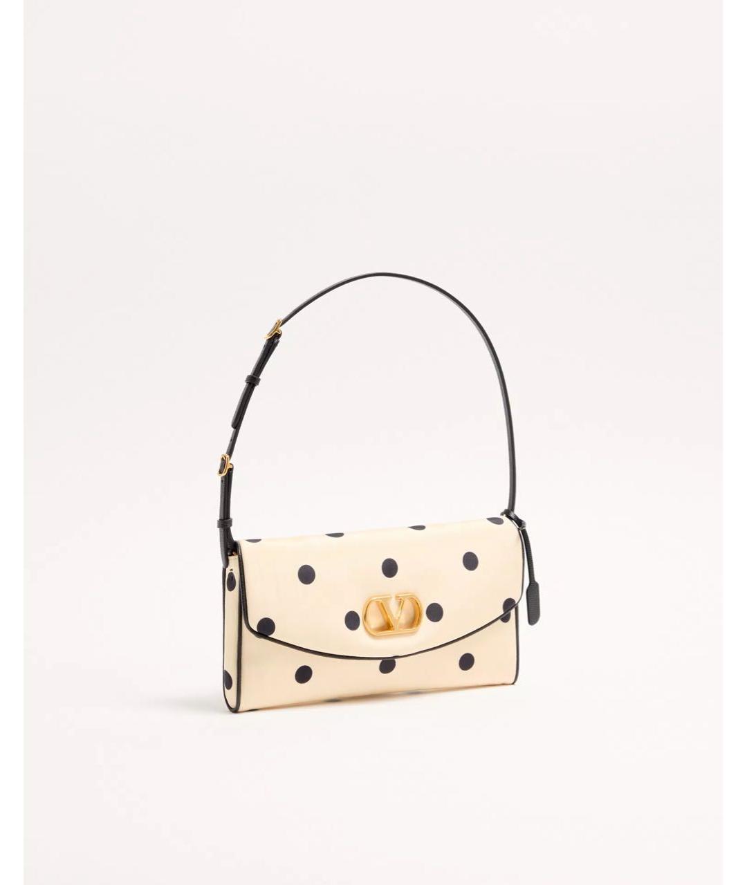 VALENTINO Бежевая сумка с короткими ручками, фото 5