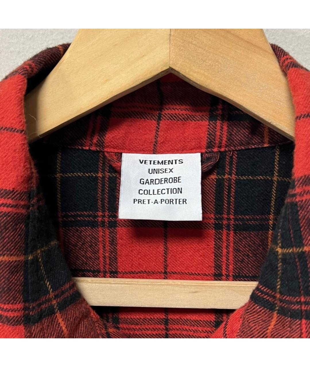 VETEMENTS Кэжуал рубашка, фото 4
