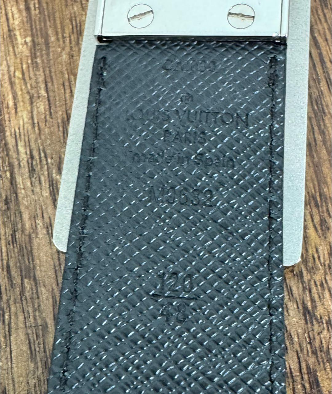 LOUIS VUITTON Черный ремень, фото 2