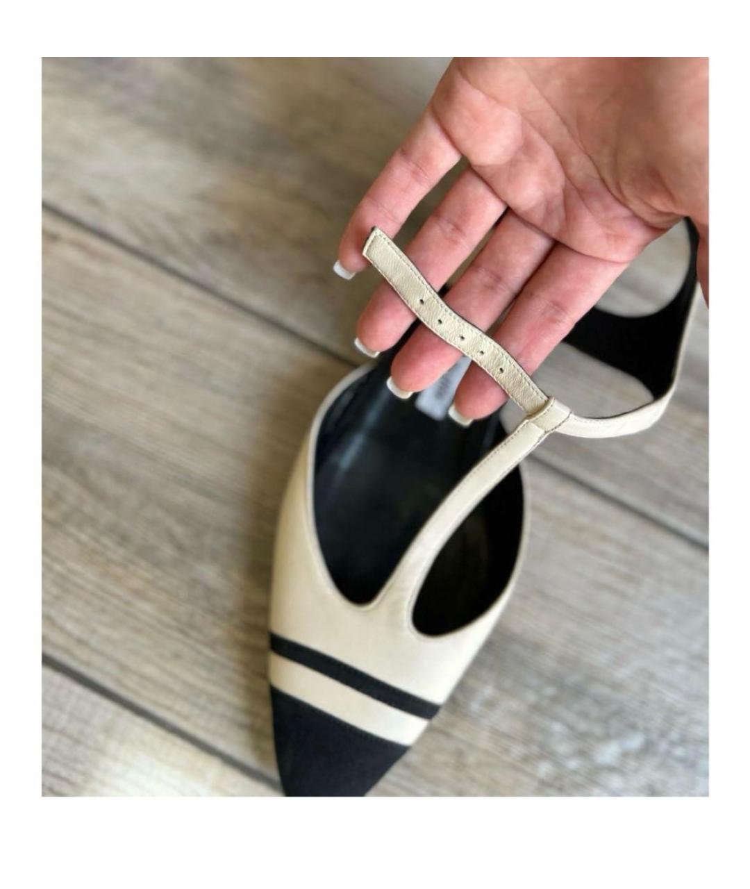 MANOLO BLAHNIK Мульти кожаные босоножки, фото 5