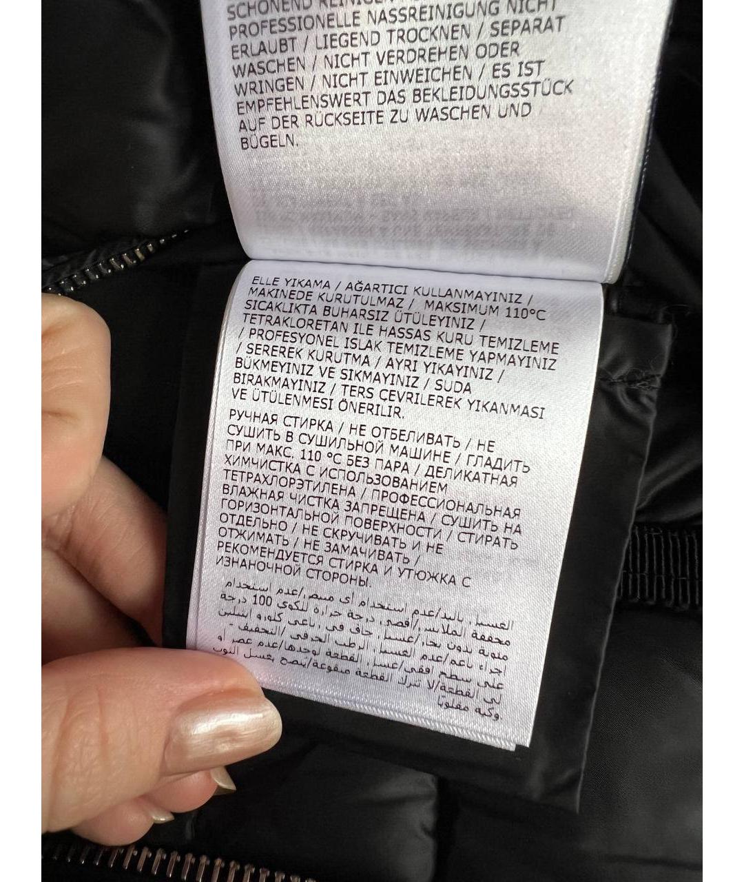 MONCLER Черная куртка, фото 8