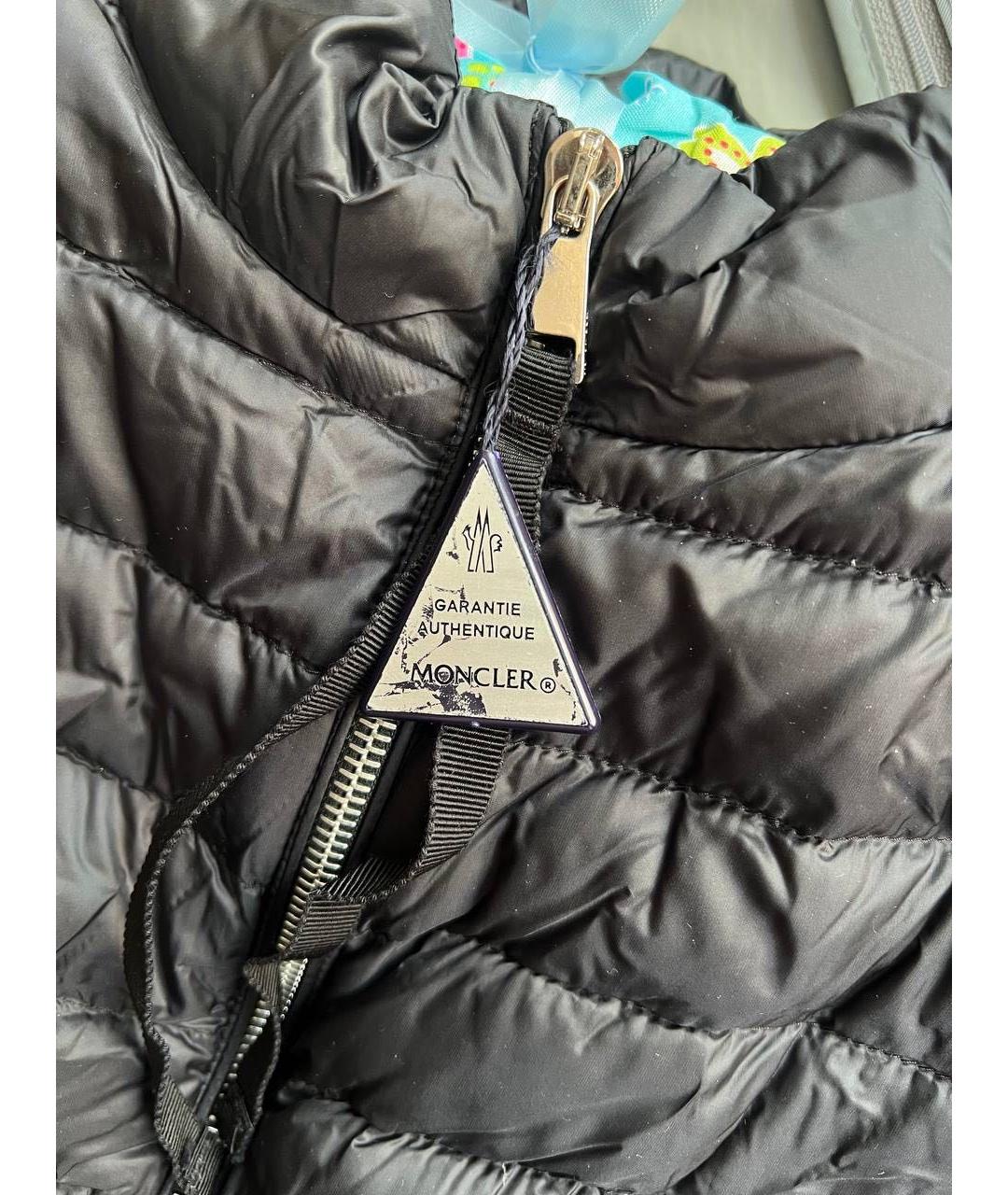 MONCLER Черная куртка, фото 3