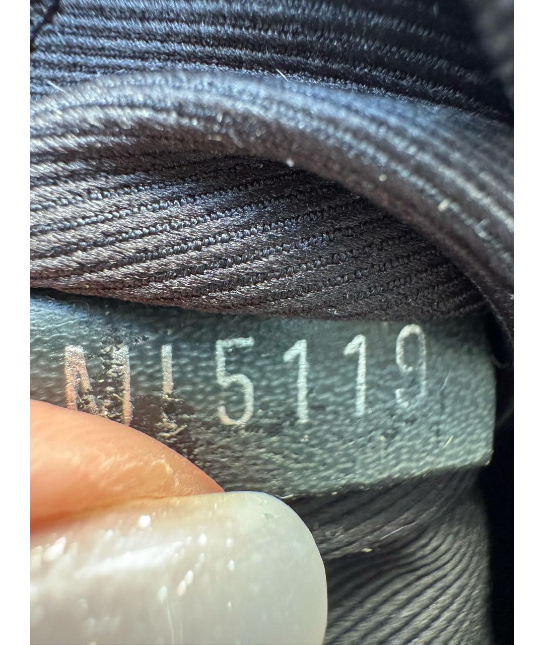 LOUIS VUITTON Антрацитовая сумка на плечо, фото 6