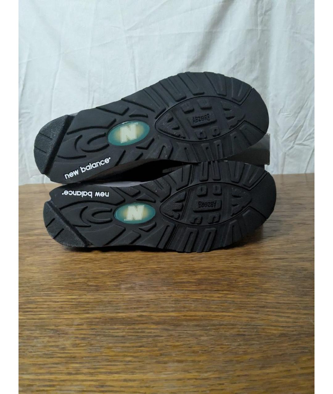 NEW BALANCE Синие замшевые низкие кроссовки / кеды, фото 6