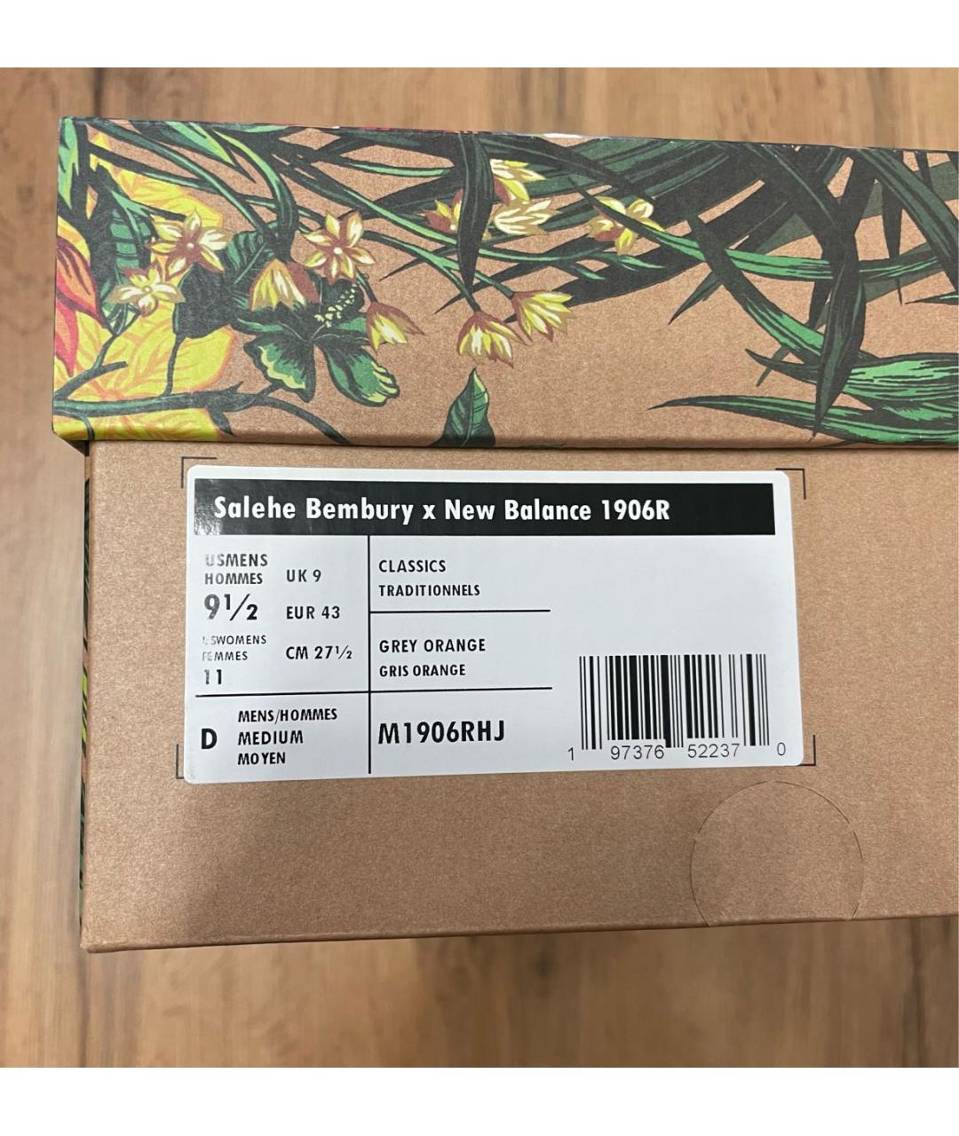 NEW BALANCE Мульти текстильные низкие кроссовки / кеды, фото 4